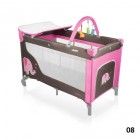 Детская кровать-манеж Baby Design Dream 2012 08 Розовый